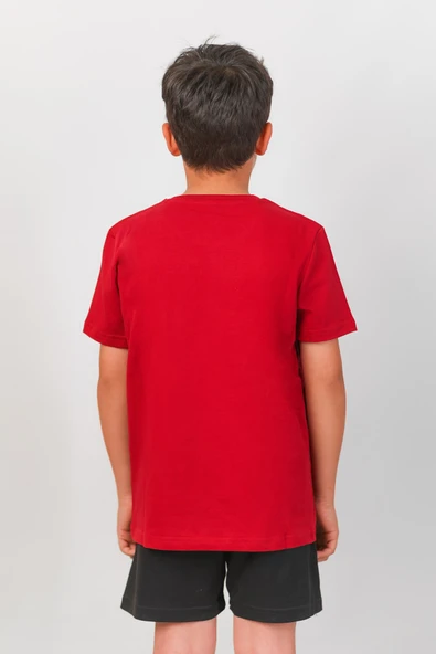 Galatasaray Orijinal 5 Yıldız Kırmızı Çocuk T-Shirt - 4