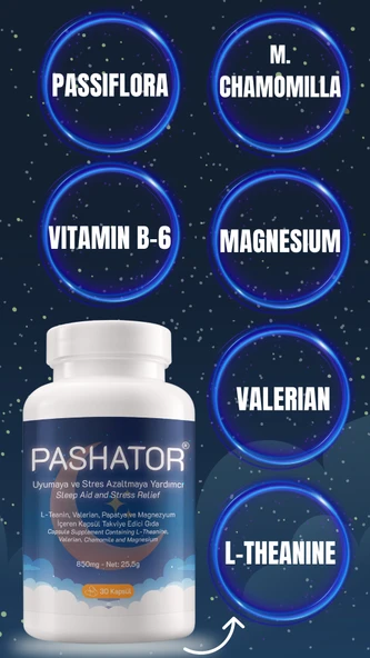 Pashator Stres Ve Uyku Desteği - 6
