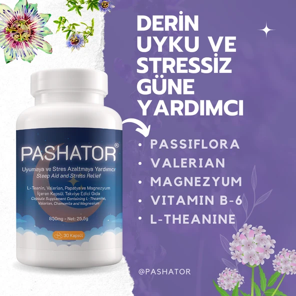Pashator Stres ve Uyku Desteği - 3