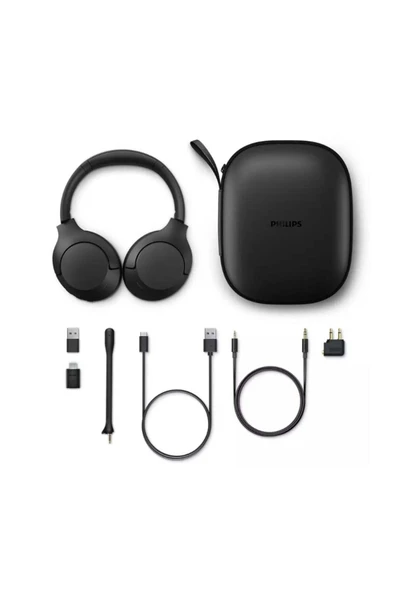 TAH8507BK/00 BT ANC Pro Mikrofonlu Kulak Üstü Kulaklık - Siyah - 3