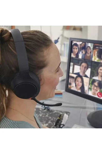 TAH8507BK/00 BT ANC Pro Mikrofonlu Kulak Üstü Kulaklık - Siyah - 5