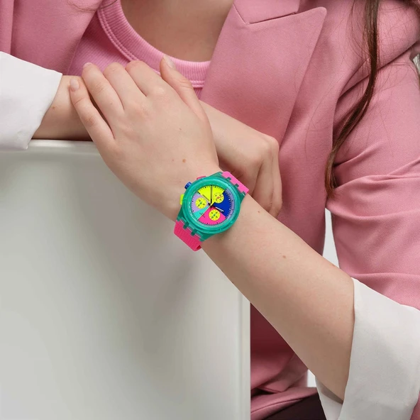 Swatch SUSG408 Erkek Kol Saati - Resim 8