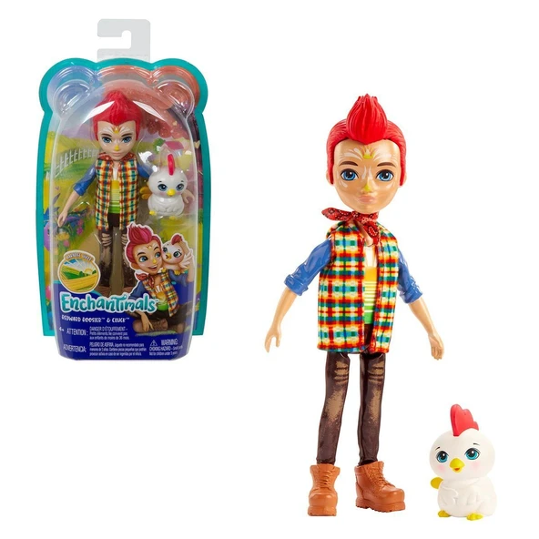 FNH22 Enchantimals Popüler Karakter Bebekler -1 adet fiyatıdır - 3