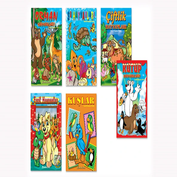 Keskin Color Boyama Kitabı Renkli Karışık 20x28 240100-99 - 2