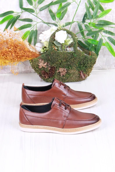 Mehmet Mete 4169 Bordolli Yumuşak Hafif İç Ve Dış Hakiki Deri Erkek Ayakkabı - Resim 7