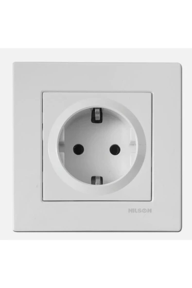 Tekli Topraklı Priz + Çerçeve Touran 24110417