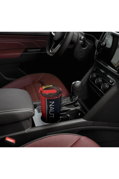 Nautica Ntm02 Sport Termos Paslanmaz Çelik 650 ml Navy Kırmızı - 4