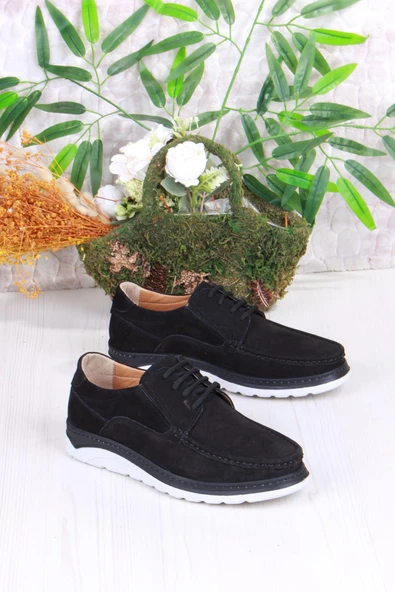 Mehmet Mete 4044 Carlo Nubuk Hafif Rahat Hakiki Deri Erkek Ayakkabı ürün görseli