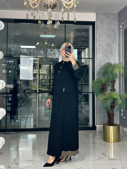 Nergiz Elbise-Siyah Siyah - 2