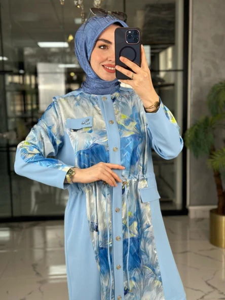 Dalya Takım-Açıkmavi Açık Mavi - 4