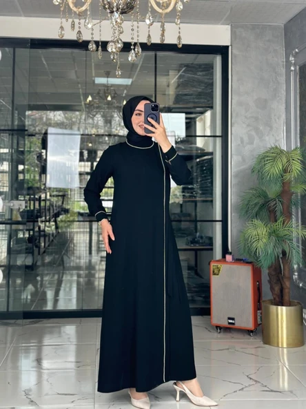 Anna Elbise-Siyah Siyah