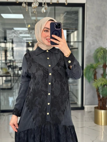 Dilan Elbise-Siyah Siyah - 2