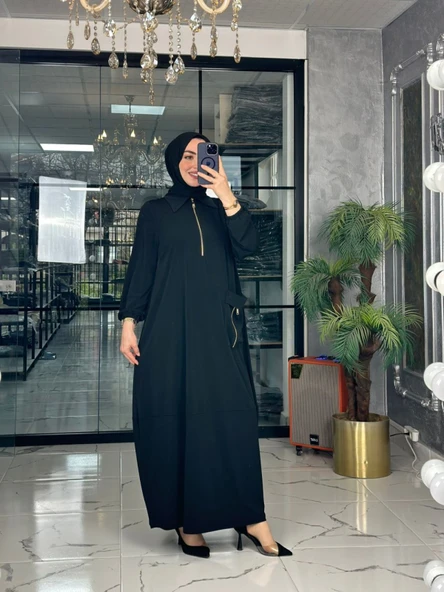Defne Elbise-Siyah Siyah - 2