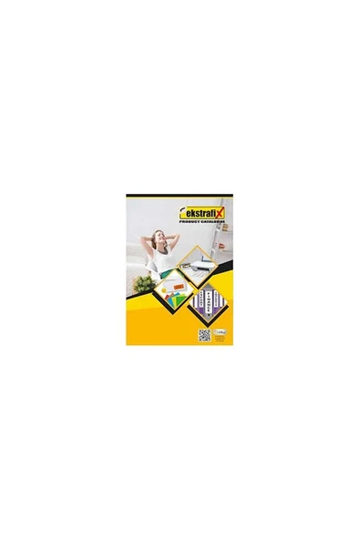 Ekstrafix Ofis Etiketi 27x75 MM 10 Lu Beyaz SC-004 B
