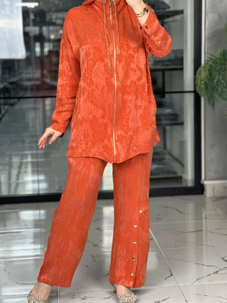 Asude Takım-Turuncu Turuncu ürün görseli 1