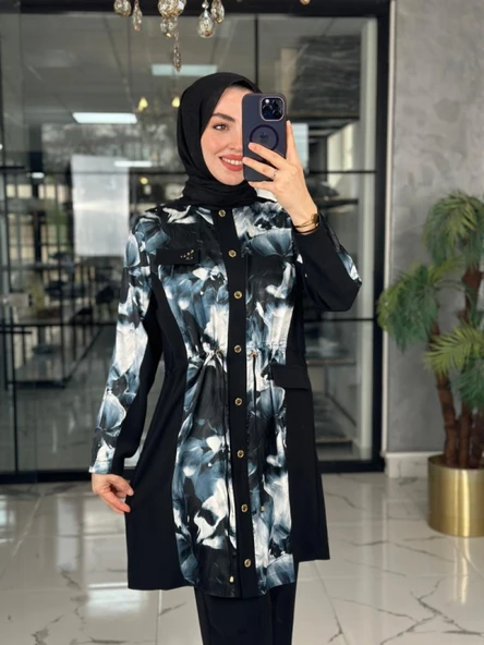 Dalya Takım-Siyah Siyah ürün görseli 1