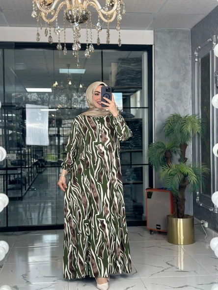 Açelya Elbise-Yeşil Yeşil - 4