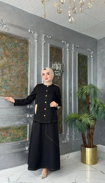 Nilüfer Takım-Siyah Siyah - 5