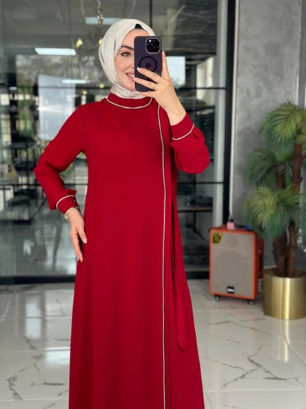 Anna Elbise-Kırmızı Kırmızı - 1