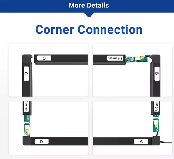Multi touch 45" Kızılötesi - Infrared Dokunmatik Çerçeve - 3