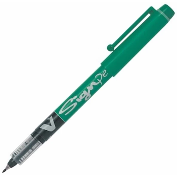 Pilot Roller Kalem Signo Pen İmza Kalemi Yeşil SW-VSP-G-12-PKT ürün görseli
