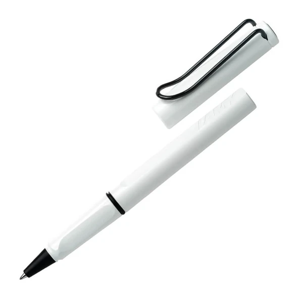 Lamy Roller Kalem Safarı Siyah Renk Klips Beyaz 319BS