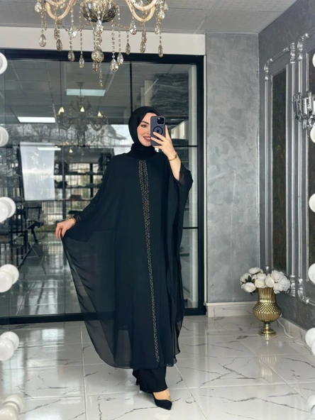 Derya Elbise-Siyah Siyah - 3