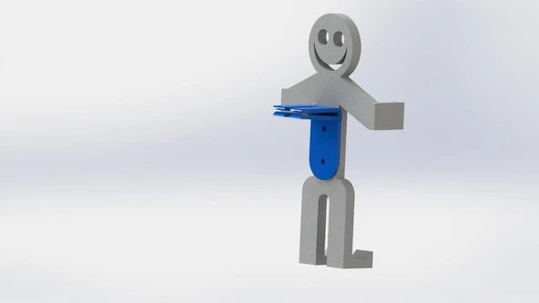 Byr "Akıllı Telefon Tutucu Adamı" için Universal Araba Klip Tutucu (Plastik Aparattır!!!) 3D - 1