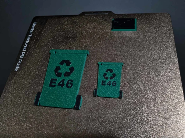 Byr BMW E46 Sırt Çantası Kolye Keyasyonu (Plastik Aparattır!!!) 3D - 3