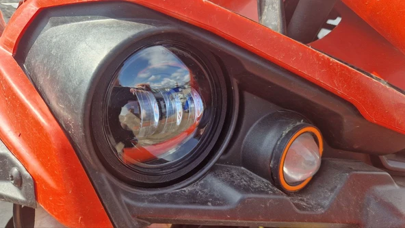 Byr ATV Far LED adaptörü (Plastik Aparattır!!!) 3D - 4