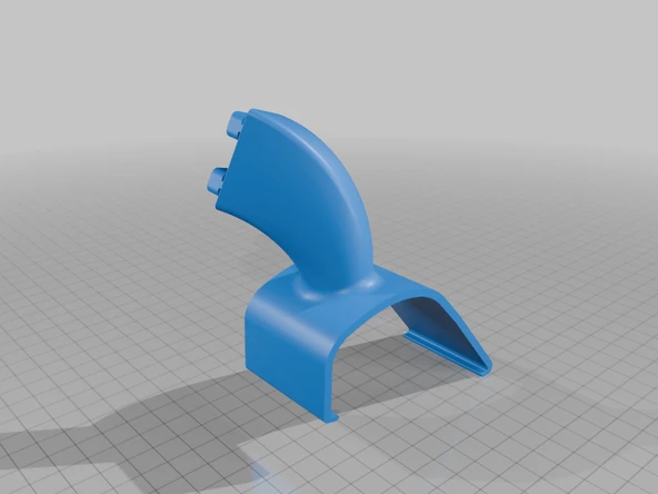 Byr Focus st Accessport Bir sütun montajı (Plastik Aparattır!!!) 3D - 2