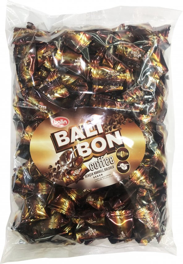 Balin Balibon Kahveli Şeker 1 KG