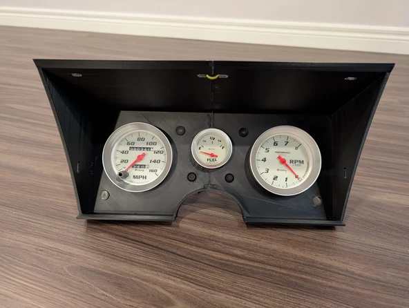 Byr 79-82 C3 Corvette Gösterge Kümesi (Plastik Aparattır!!!) 3D - Resim 4