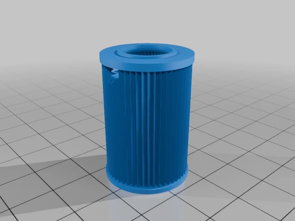 Byr Yağ Filtresi Anahtar Yüzük Kolye AMS / NO AMS (Plastik Aparattır!!!) 3D - Resim 2