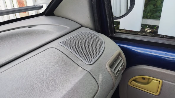 Byr Gösterge Tablosu Raf Twingo 1 / Twingo 1 Gösterge Paneli Hoparlör Izgara (Sadece Plastik Aparattır!!!) 3D - Resim 4