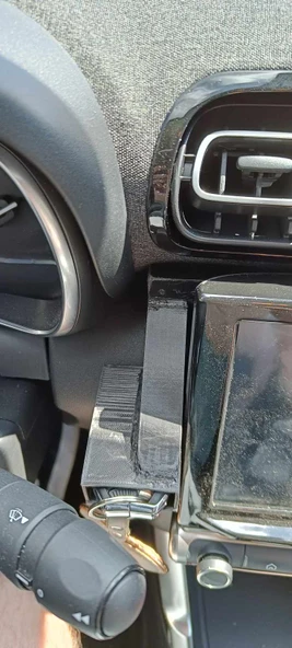Byr Gösterge Tablosu Montajı (GAP) - Citroen C3 (2023) (Plastik Aparattır!!!) 3D - 4