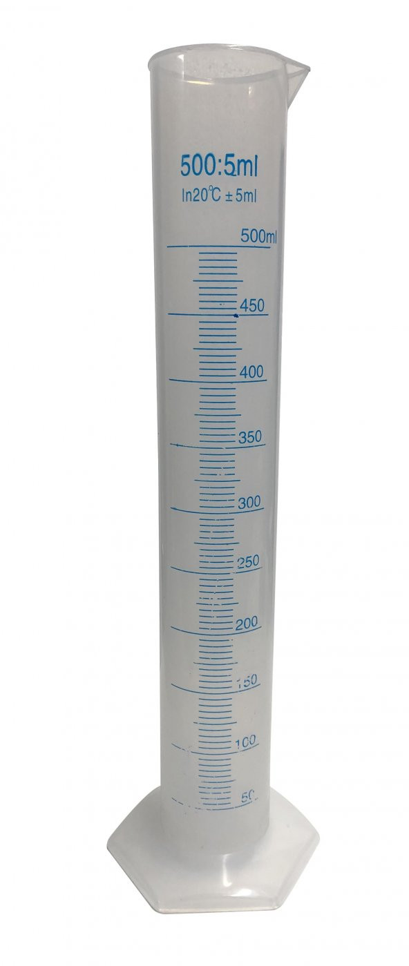 Dereceli Silindir 500ml. Plastik ürün görseli