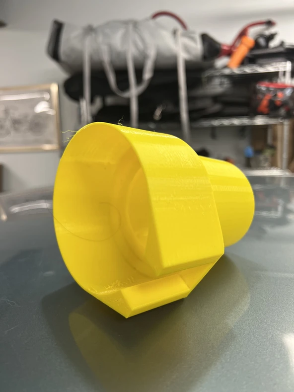 Byr Araba kupa adaptörü / büyük fincan tutucu (kompakt araba) (Sadece Plastik Aparattır!!!) 3D - 4