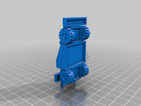 Byr Lego Arabası (Sadece Plastik Aparattır!!!) 3D - 3