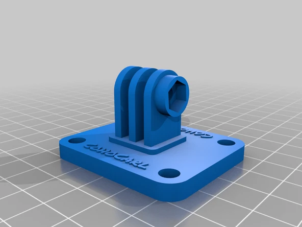 Byr AMPS/M-LOK AKTİK KAMERA MONTAJ BULLETPOINT RABIGRID VE BADLANDS MONTAJ 23+ CANYON Colorado (Sadece Plastik Aparattır!!!) 3D - 3