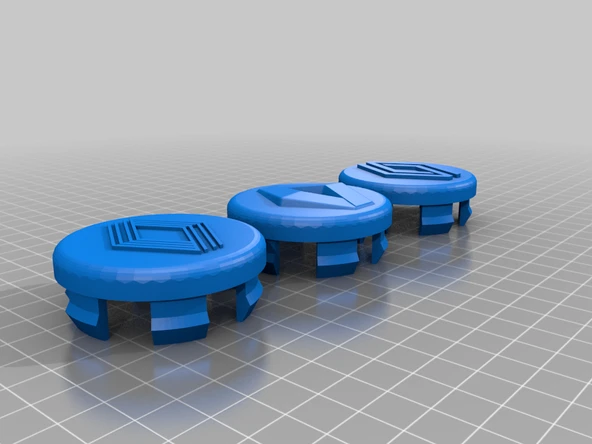 Renault Orta Jant Kapağı 54mm (Plastik Aparattır!!!)