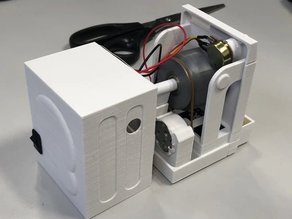 Byr Mini çamaşır makinesi (Sadece Plastik Aparattır!!!) 3D - 3