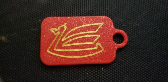 Byr Celica Supra Dragon Keychain Anahtar Yüzük (Plastik Aparattır!!!) 3D - 4