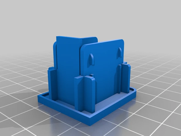 Byr VW T5 Gösterge Tablosu Anahtarı Kapağı (Sadece Plastik Aparattır!!!) 3D - 2