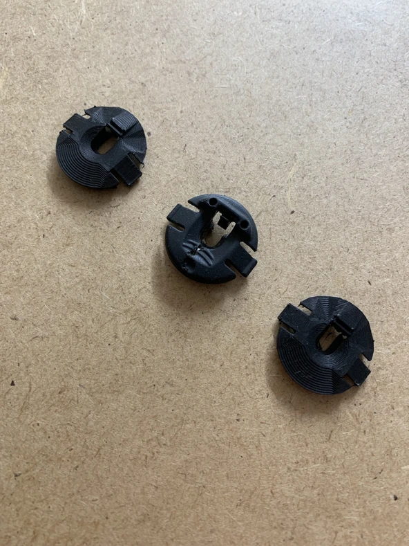 Byr Audi Wheelhouse Clip / Radhaus kase sabitleme klipleri (Plastik Aparattır!!!) 3D - 5