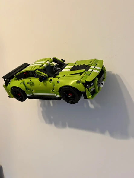 Byr Wallmount Lego Mustang Shelby GT (Sadece Plastik Aparattır!!!) 3D - Resim 4