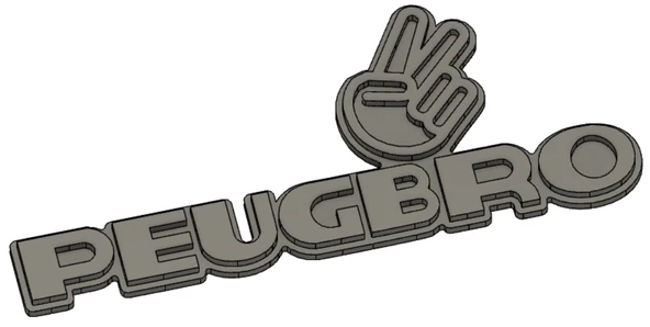 Peugbro rozeti (MCM) (Plastik Aparattır!!!)