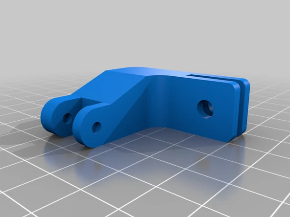 Byr Dashcam 90 ° GoPro montaj adaptörü (Sadece Plastik Aparattır!!!) 3D - Resim 3