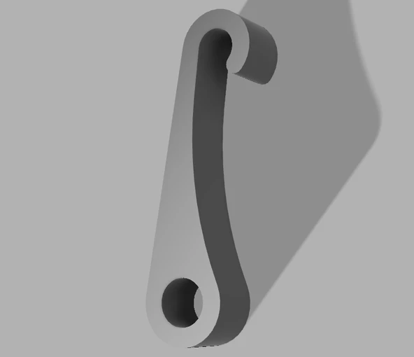 Byr Xiaomi M365 Pro/Pro2/1s Esparts Süspansiyon Kancası (Sadece Plastik Aparattır!!!) 3D - 4