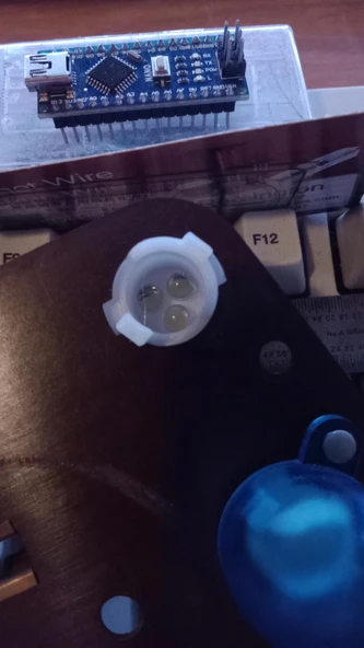 Byr Klasik Araba Gösterge Tablosu Işık Soketi 5mm LED Dönüşümü (Plastik Aparattır!!!) 3D - Resim 3